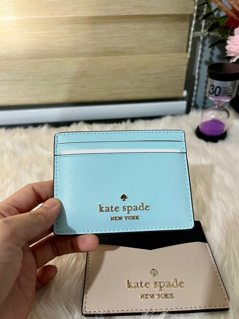 Kate Spade Madison Small Slim Card Holder (Category: Wallets & Card holders) located in Lipa City. Submitted by bbronola (Listing ID 1365824631, Image 3). Description: Kate Spade Madison Small Slim Card Holder From US .