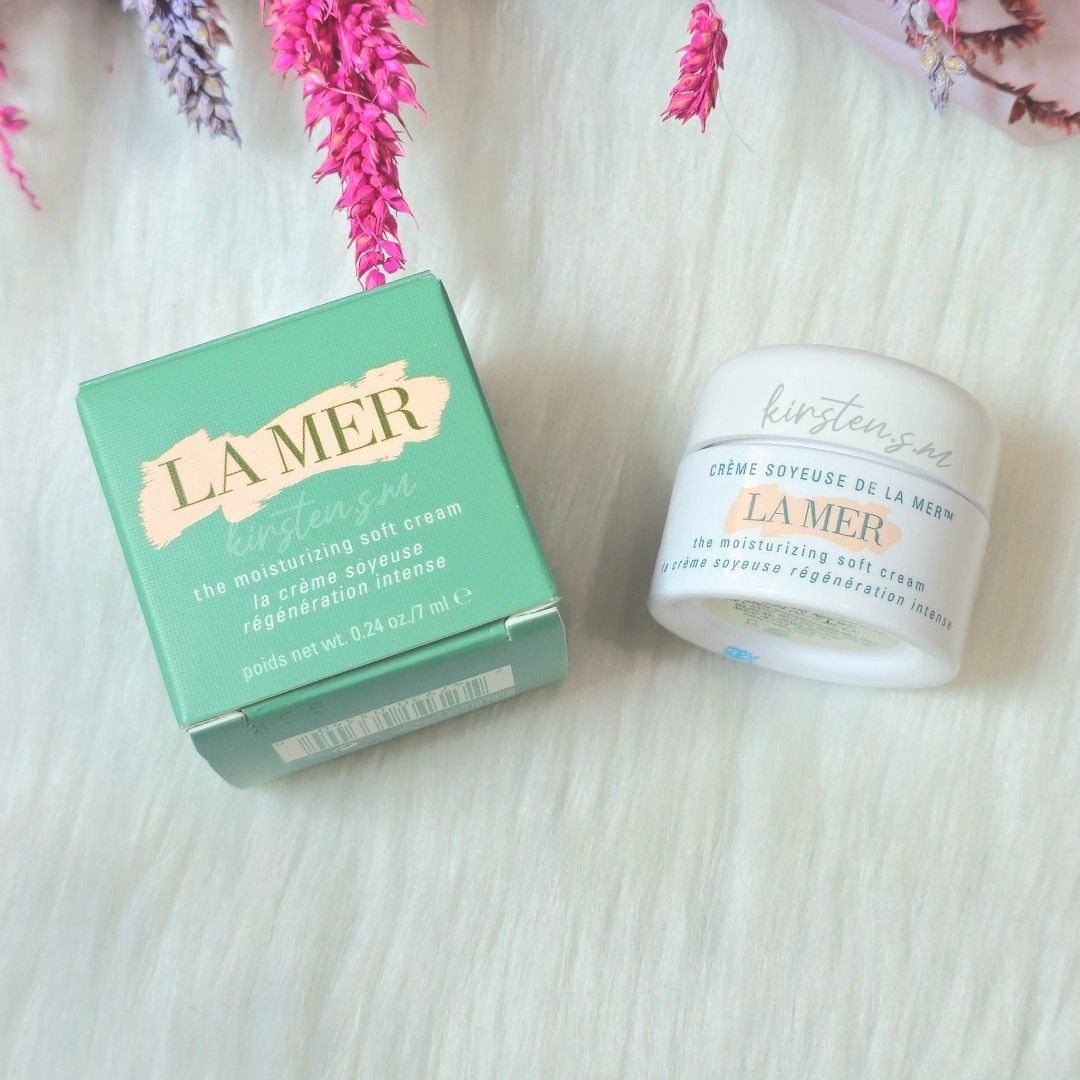 La Mer The Moisturizing Soft Cream 7ml (Category: Face Care) located in Muntinlupa City. Submitted by kirsten.s.m (Listing ID 1365735525, Image 1). Description: Part of Sephora LUXE The Coveted Collection Set. Purchased May 2022. 15ml retails for Php7,300 at La Mer Official Store 😱 4pcs available.