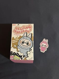 Labubu exciting macaron