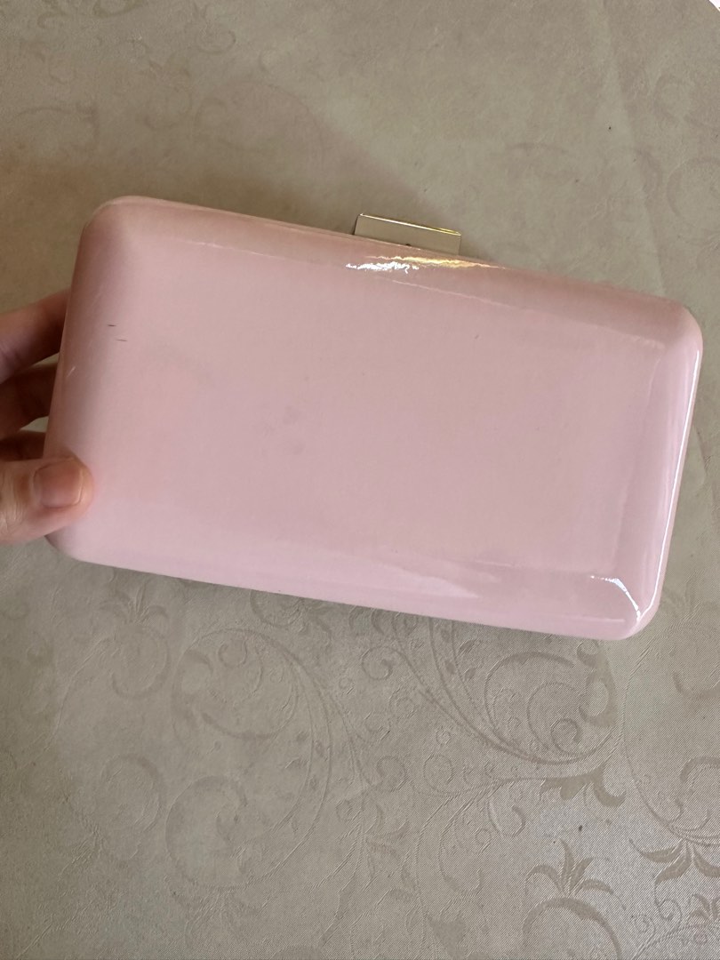 Smooth Cloud Clutch - Light Pink