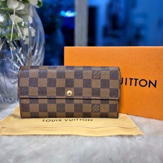 Louis Vuitton Damier Ebene Sarah Wallet