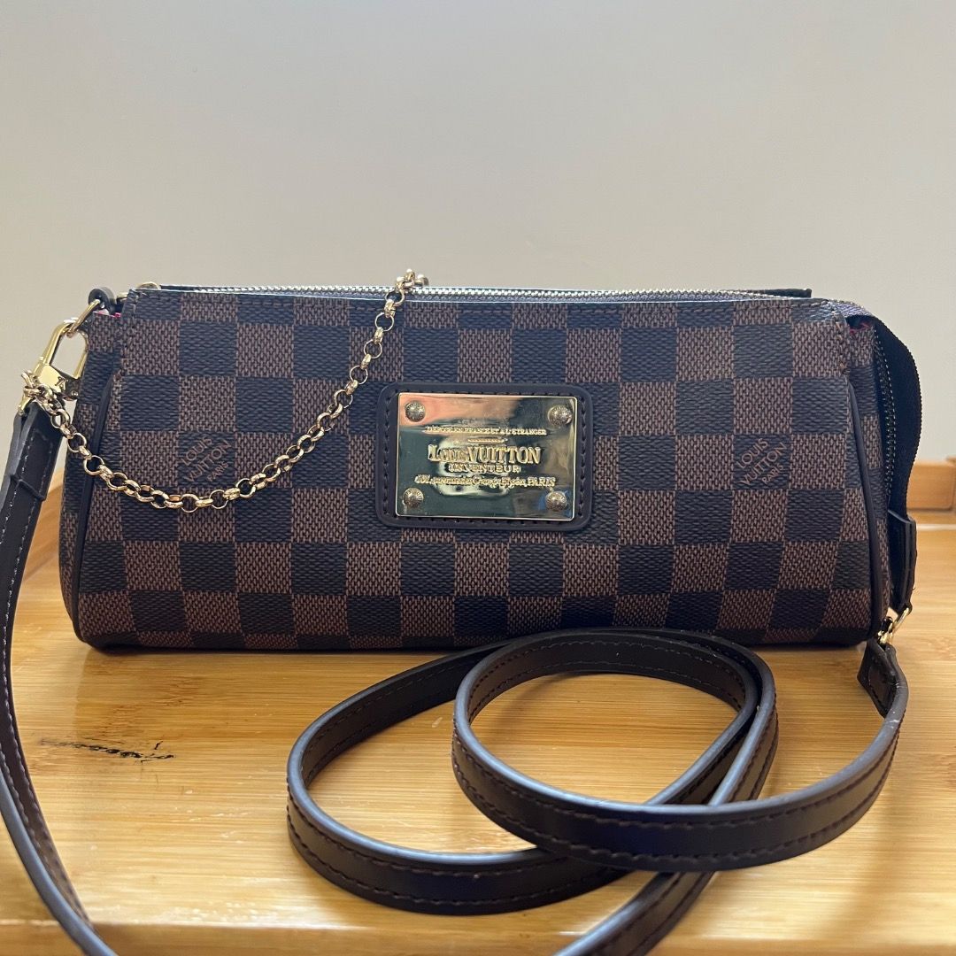 LV Eva Clutch Damier Sling Bag (Category: Luxury Bags & Wallets) located in Antipolo. Submitted by mjlenihcpreloved (Listing ID 1330508710, Image 1). Description: .