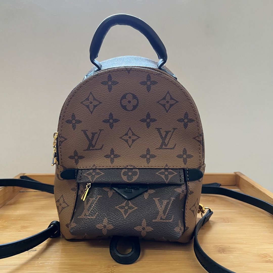 LV Mini Palm Springs Backpack (Category: Luxury Bags & Wallets) located in Antipolo. Submitted by mjlenihcpreloved (Listing ID 1325870889, Image 1). Description: .