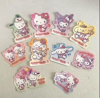 Manekineko x Hello Kitty Sticker Set
