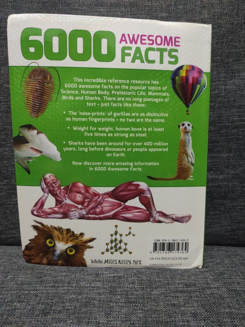 Miles Kelly - 6000 awesome facts (Category: Children's Books) located in Mandaluyong City. Submitted by xthal (Listing ID 1365826616, Image 2). Description: .