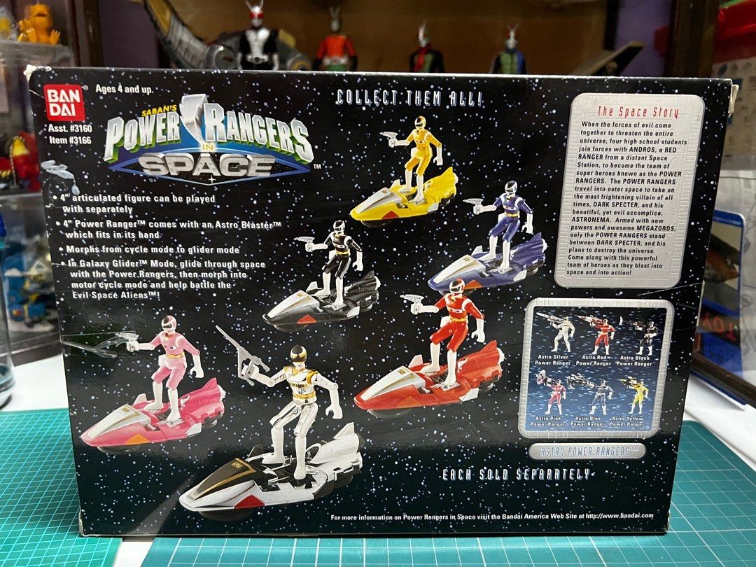 POWER RANGERS IN SPACE DX DELUXE MEGA WINGER MEGARANGER en