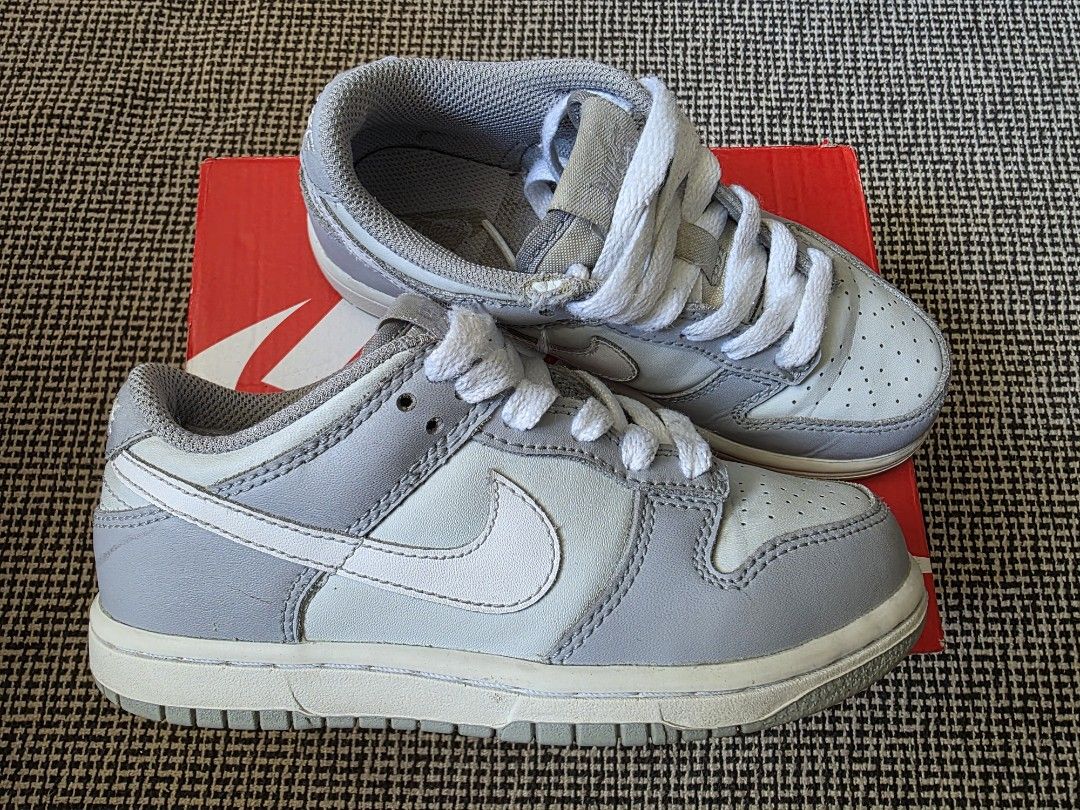 Nike Dunk Low PS 12C (Category: Babies & Kids Fashion) located in Makati City. Submitted by chris_angle (Listing ID 1365688715, Image 3). Description: Nike Dunk Low 12C Used slight tear in the sockliner of the left shoe - can be seen in the pics Meetup in Uptown Mall or Starbucks Avida Verte Shipping can be arranged once payment is confirmed. Shipping fee to be charged to buyer. Payment - BPI, GCash or Maya.