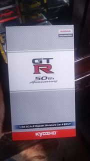 Nissan Gt-R 50th Anniversary Diecast collection by kyosho