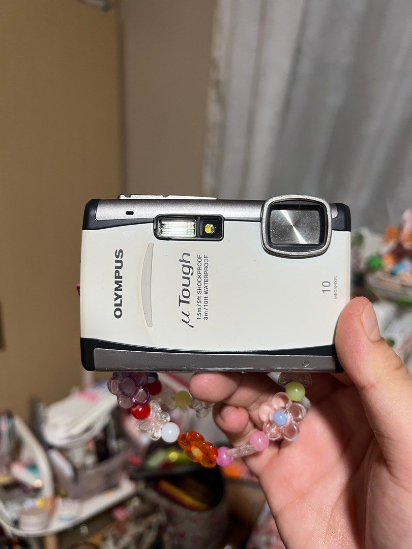 Olympus Tough 6000 Digicam (Category: Cameras) located in Quezon City. Submitted by kirsten.ramos (Listing ID 1365772169, Image 1). Description: Please manage your expectations as this is a used item. MOD: Grab/Lalamove MOP: GCash.