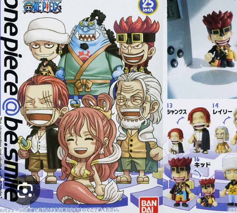 One Piece be.smile - Eustass Kidd - Bandai Action Figure (Category: Toy Figures) located in Singapore. Submitted by dreixwolfe (Listing ID 1348132075, Image 1). Description: Got from taiwan. Brand new and sealed.