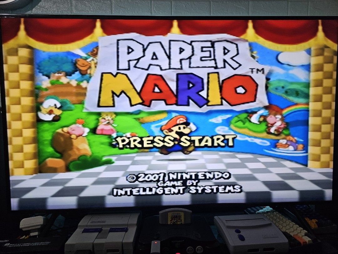 Paper Mario for N64 (Category: Nintendo) located in Angeles City. Submitted by press_start (Listing ID 1365782076, Image 2). Description: For sale Paper Mario for N64 2nd hand item, manage your expectations. Used, tested working MOP: GCash/Maya/BPI/GoTyme/Seabank Shipping: LBC/J&T.