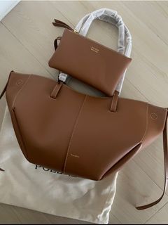 Polene Cyme Mini in Camel