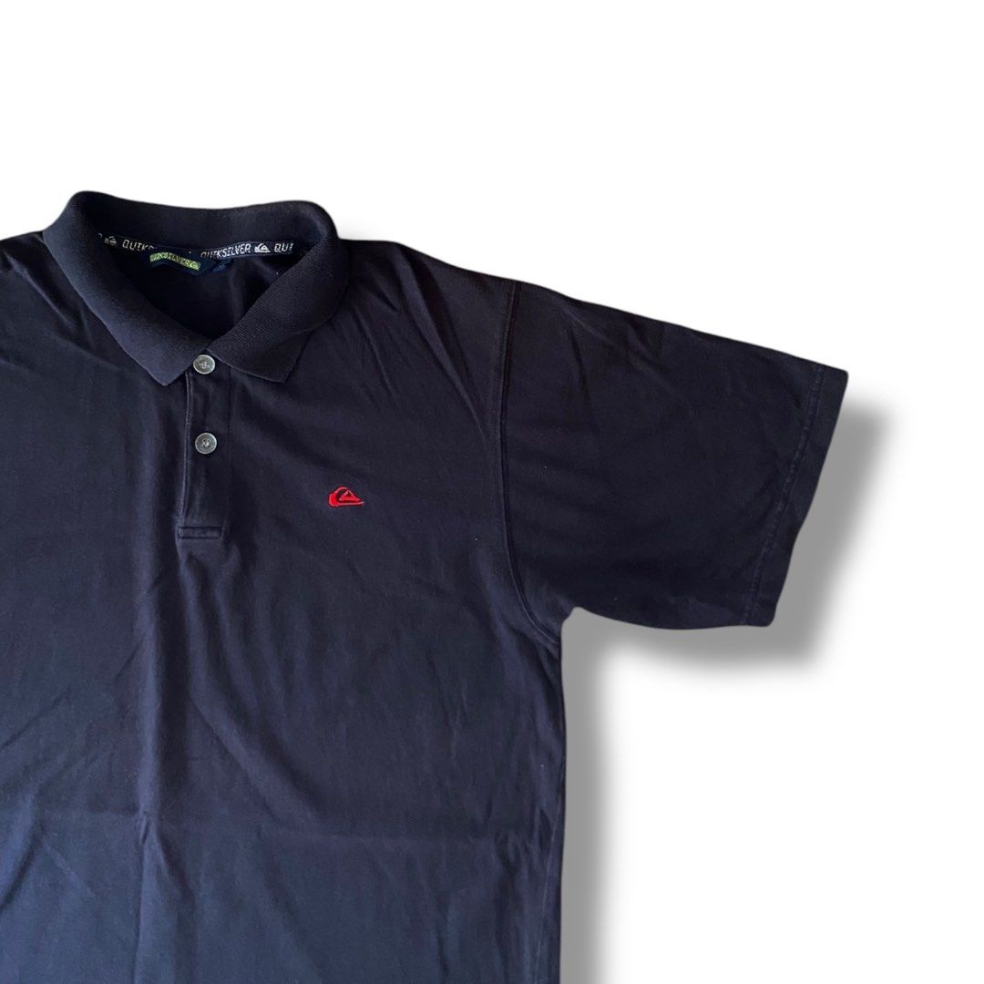 QUIKSILVER CLASSIC POLO SHIRT (Category: Tshirts & Polo Shirts ) located in Cagayan de Oro. Submitted by _tstudiooo (Listing ID 1365685910, Image 2). Description: #luvearth Size: LARGE W21 L28 Color9.5/10 Condition9.5/10 Issue: Fade line on collar .