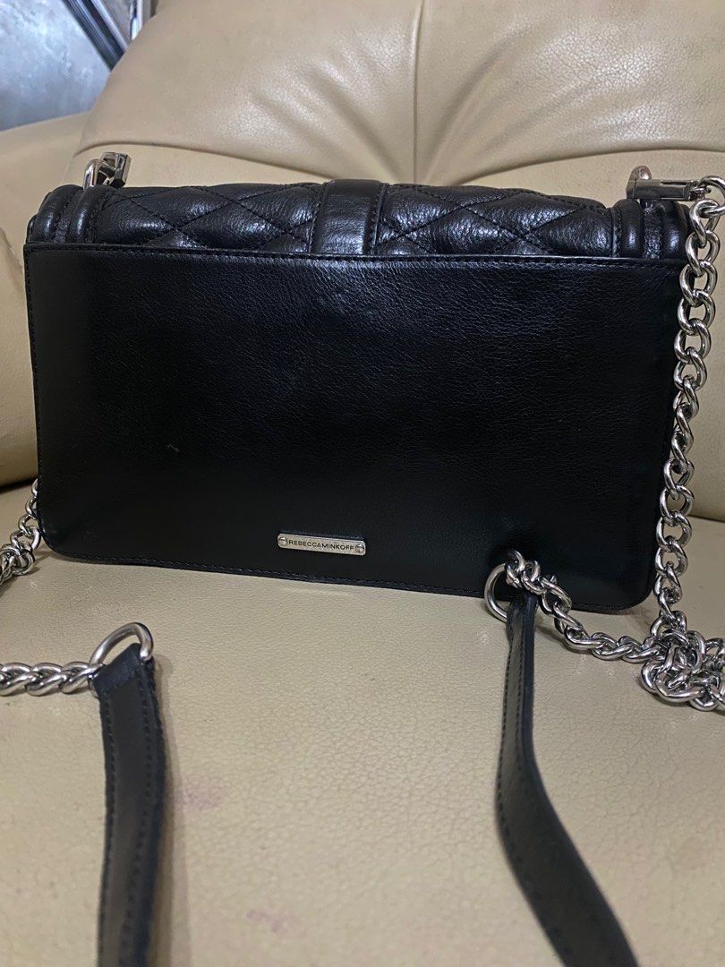 Rebecca Minkoff Le boy Bag (Category: Luxury Bags & Wallets) located in Quezon City. Submitted by highhellocurator (Listing ID 1365809027, Image 3). Description: Authentic Rebecca Minkoff Le boy Bag Quilted Silver Hardware Two way combination of chain and leather.
