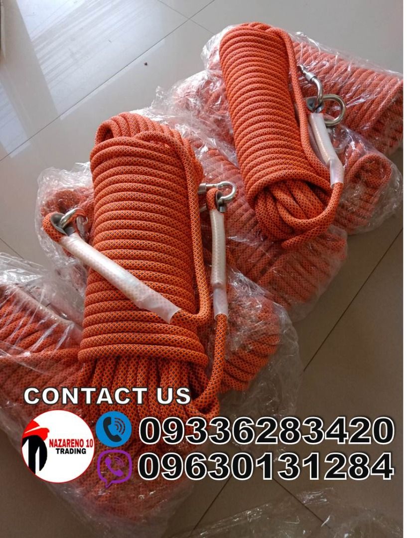 Rescue Rope 100 meters 10mm , 11 mm , 12mm, Looking For on Carousell