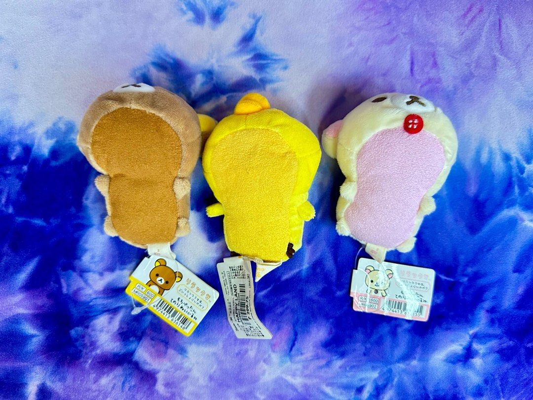 RILAKKUMA Chumchum set - AUTHENTIC (Category: Designer & Blind Box Toys) located in Cainta. Submitted by mapc18 (Listing ID 1365660298, Image 2). Description: SOLD NA SI KORI GOOD AS BRAND NEW! WELL TAKEN CARE OF! With intact tag price. WHAT YOU SEE IS WHAT YOU GET..