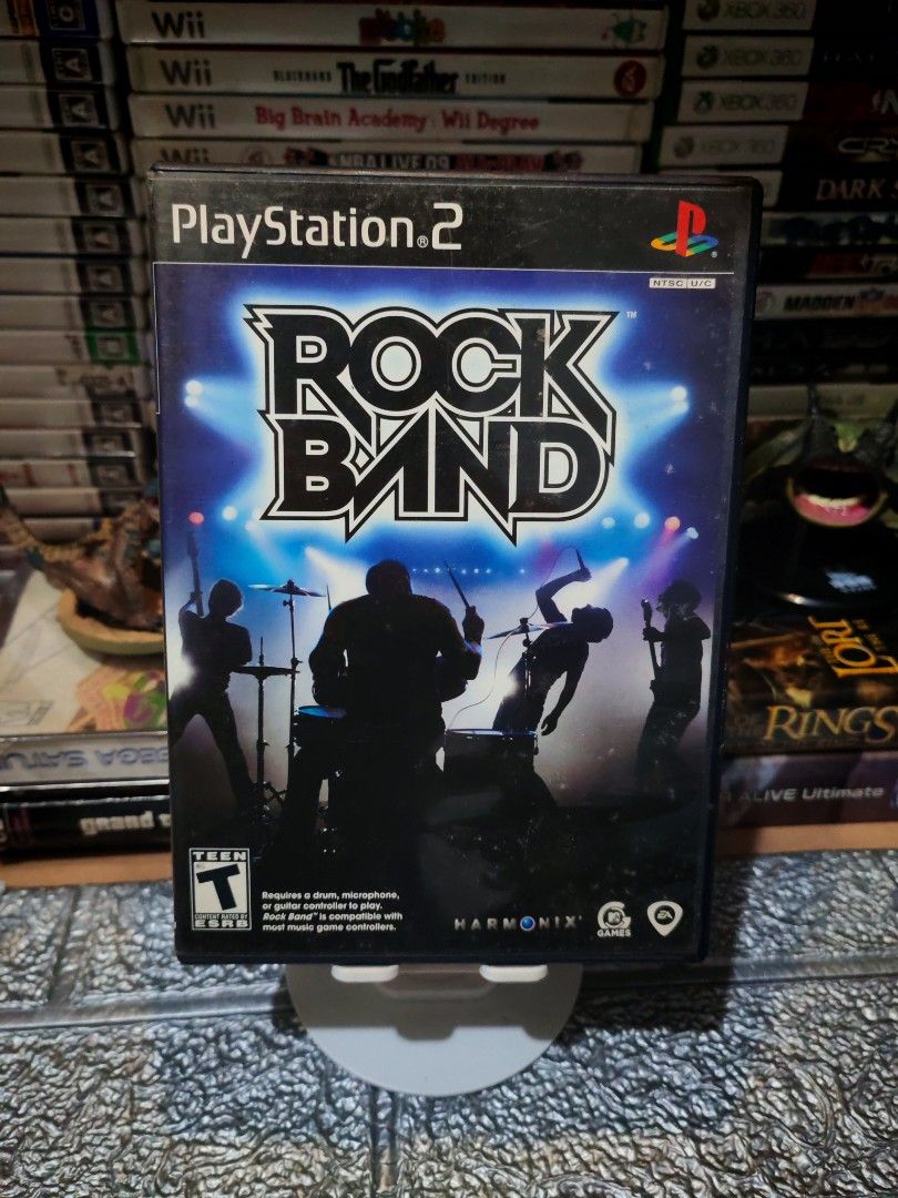 ROCK BAND PS2 DISC (Category: PlayStation) located in Santa Rosa. Submitted by tristanmunoz (Listing ID 1365779454, Image 1). Description: For sale Php500 Rock Band PS2 EA /Harmonix NTSC-U/C No Manual Tested working condition 100% Authentic Can do video calls Shipping Nationwide 🛵Lalamove SDD c/o buyer (Gcash/Bank Trans or COD payment) 🚛JNT or LBC strictly Payment First Meetup/Pickup: Sta.Rosa Dita Rotonda, Jollibee Golden City, 711 Balibago, C