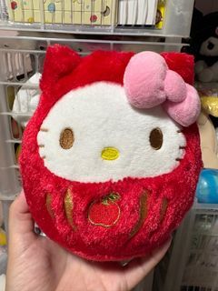 Sanrio hello Kitty Darum Furry Plush