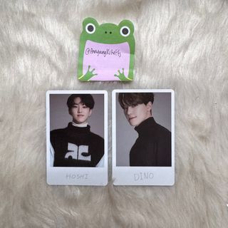SEVENTEEN SVT Incomplete IC Trading Cards TCs Polaroid   Hoshi x Dino