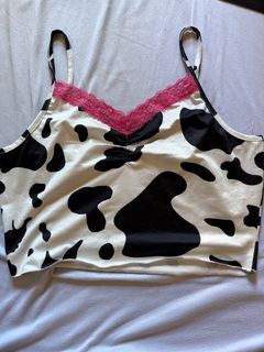 Shein cow-style top