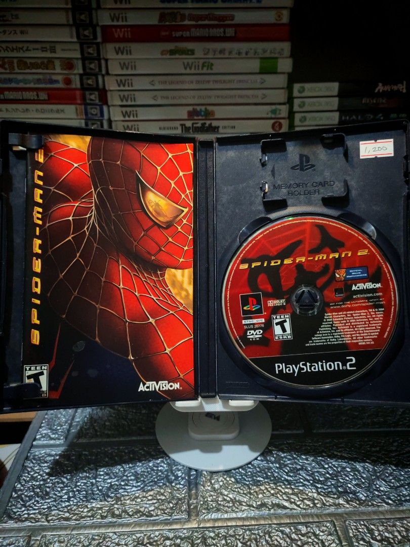 SPIDER-MAN 2 PS2 (Category: PlayStation) located in Santa Rosa. Submitted by tristanmunoz (Listing ID 1365783596, Image 3). Description: For sale Php1,200 Spider-Man 2 PS2 Activision NTSC-U/C Complete with Manual CIB Tested working condition 100% Authentic Can do video calls Shipping Nationwide 🛵Lalamove SDD c/o buyer (Gcash/Bank Trans or COD payment) 🚛JNT or LBC strictly Payment First Meetup/Pickup: Sta.Rosa Dita Rotonda, Jollibee Golden City,