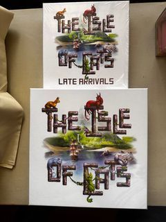 The Isle of Cats + Late Arrivals expansion board game