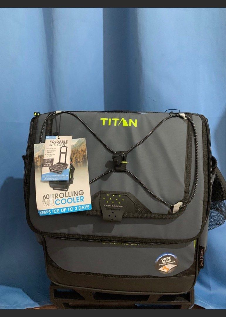 Titan Roller Cooler Bag for sale (Category: Backpacks) located in Makati City. Submitted by abcd2020. (Listing ID 1365822897, Image 1). Description: Makati/Taguig Area Still negotiable ☺️.