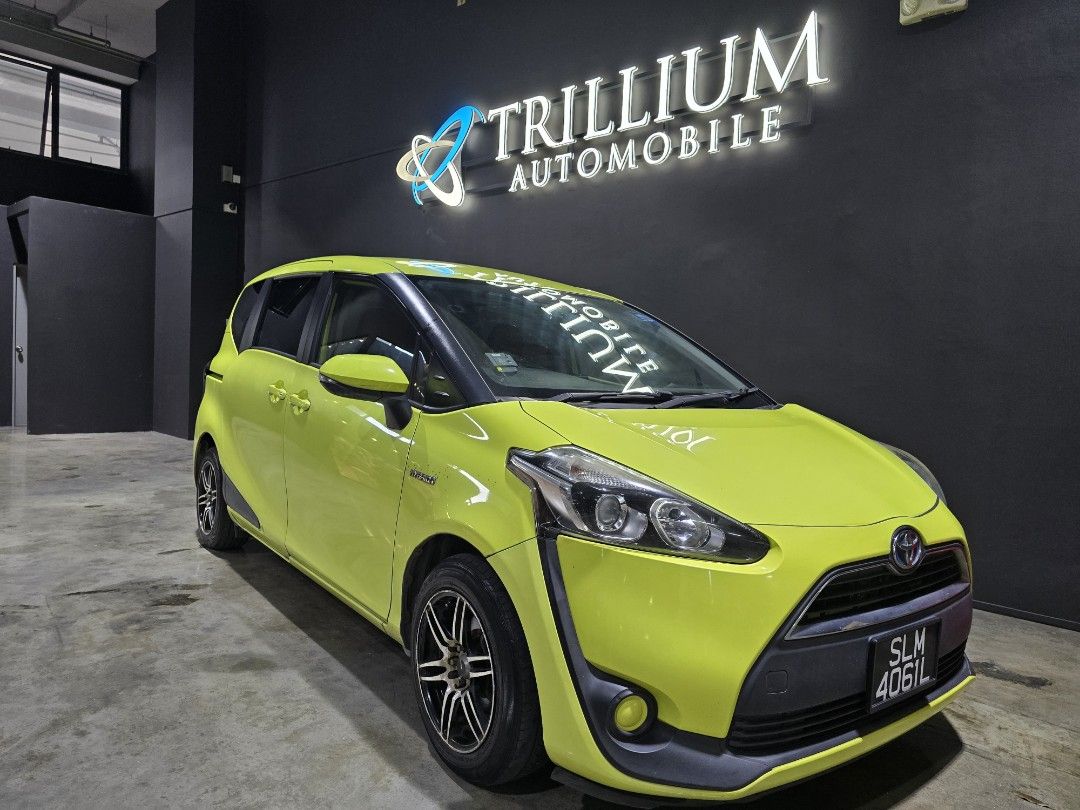 Toyota Sienta Hybrid 1.5G For Rent (Category: Car Rental) located in Singapore. Submitted by trillium.auto (Listing ID 1365723874, Image 2). Description: Lowest Rate In Town Toyota Sienta Hybrid 1.5G For Rent ( 7 Seater) Showroom: Trillium Leasing Pte Ltd 60 Jalan Lam Huat #06-56/57 Singapore 737869 Rental Terms: $490( Weekly) Min Duration: 6 Months Deposit Amount: $500 Age: Min 22 Years Old Min Driving Experience: 2 Years Malaysia Allowed: Yes I