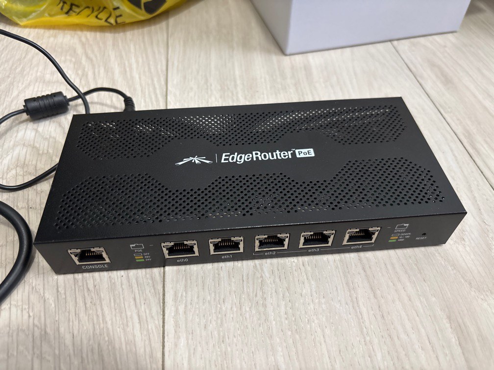 Ubiquiti Edgerouter PoE, Computers & Tech, Parts & Accessories ...