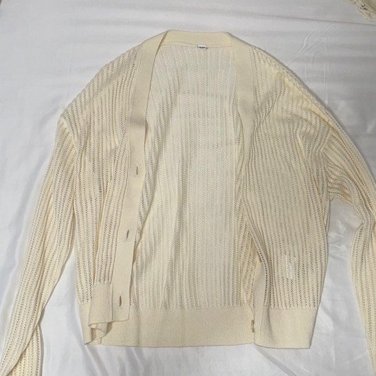 OLVIDAS CARDIGAN WHITE