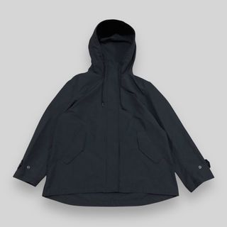 UNIQLO Women's Lightweight Cotton Blend Parka (Windproof and Water Repellent Jacket) in Black - Large