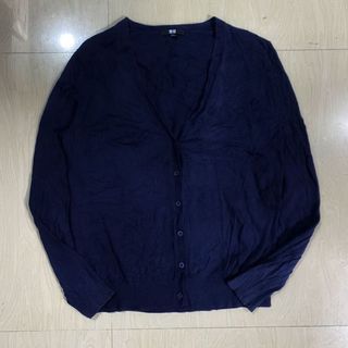 UNIQLO Women’s Navy Blue Cardigan