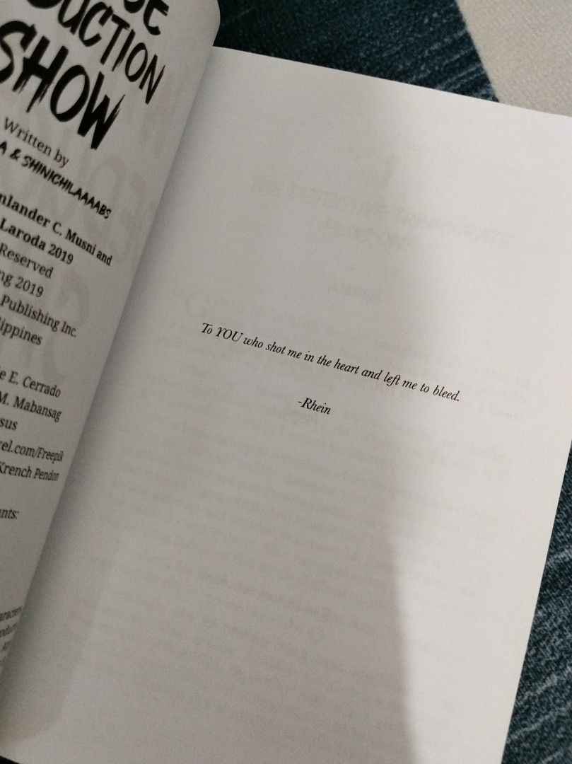 whose deduction show wattpad book (detective mystery book) (Category: Storybooks) located in Antipolo. Submitted by ellhss (Listing ID 1365773949, Image 3). Description: whose deduction show (by the author of project loki and detective files) MOP: -Gcash -Bank transfer MOD: -SDD -J&T -Can do meet ups within Antipolo can ask for my IG for more reliable transaction :)).