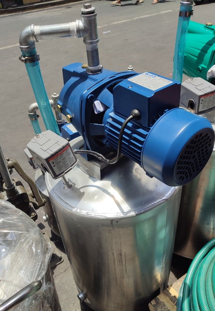 WIZZ WATER PUMP SET STAINLESS 21 GALLON 1HP (Category: Gardening Tools & Ornaments) located in Manila. Submitted by eedian496 (Listing ID 1365679177, Image 1). Description: WIZZ WATER PUMP SET STAINLESS 21 GALLON 1HP CONTACT NO. 09173988182 LANDLINE: 5-3100630 PHYSICAL STORE: HEBUBULLAO GENERAL MERCHANDISE ADDRESS 725 EVANGELISTA ST, QUIAPO, MANILA.