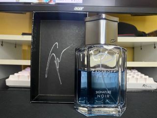 Zaharoff Signature Noir signed box