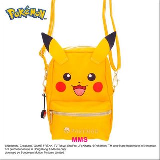 正版 Pokémon 寵物小精靈 比卡超 神奇寶貝 斜孭袋 斜咩袋 斜揹袋629767209986591116
