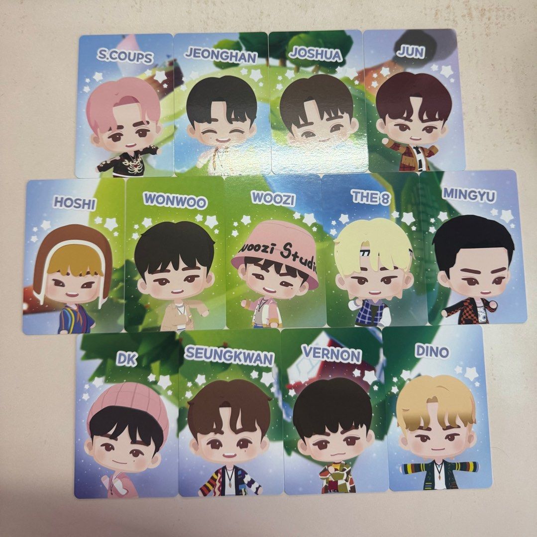 seventeen 2025 Carat Land Carat Zone Photocard | eBay