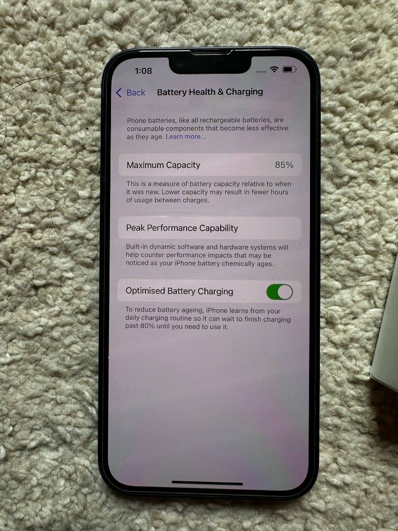 Apple Products for Sale (Category: iPhone 14 Series) located in Bacoor. Submitted by imgpena (Listing ID 1365937328, Image 2). Description: Iphone 14 blue 256gb 85% 30k PHP Iphone 14 plus yellow 128gb 100% 30k PHP iPad 10th Gen 64GB Wifi + Cellular with Apple Magic Keyboard and Apple Pencil Gen 1 32k.
