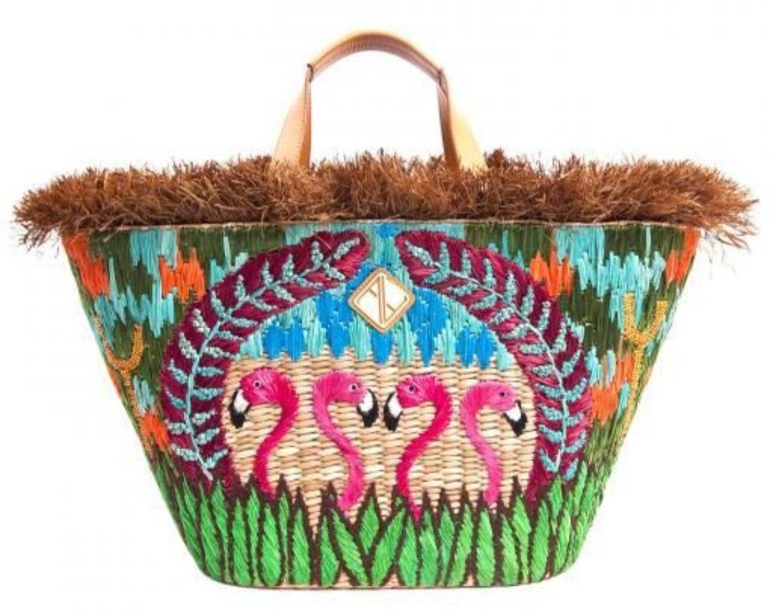 Aranaz flamingo tote (Category: Tote Bags) located in Quezon City. Submitted by essinea (Listing ID 1365891074, Image 1). Description: PLS MAKE READING A HABIT. READ BEFORE MESSAGING. AVAILABLE. Aranaz flamingo tote Barely used!! Like once in Palawan (pandemic time) Kept in its dustbag. Can look for the aranaz paperbag that came with it if u want it. Buyer arranges shipping. Metro Manila only thanks..