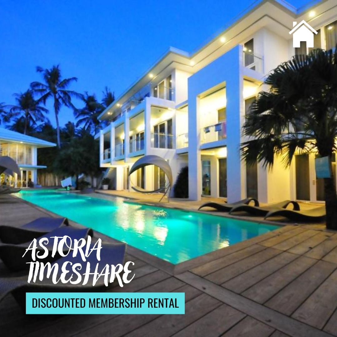Astoria Timeshare - Boracay & Palawan (Category: Apartments & Condos) located in Las Pinas. Submitted by cabinetchasu (Listing ID 1365992118, Image 1). Description: Please read the description below before inquiring! 🛎️ Astoria Vacation Club Timeshare (FOR RENT – Not for Sale) Experience the perks of an Astoria Vacation Club stay without the commitment of a membership! We're offering our timeshare for rent – perfect if you’re planning a vacation