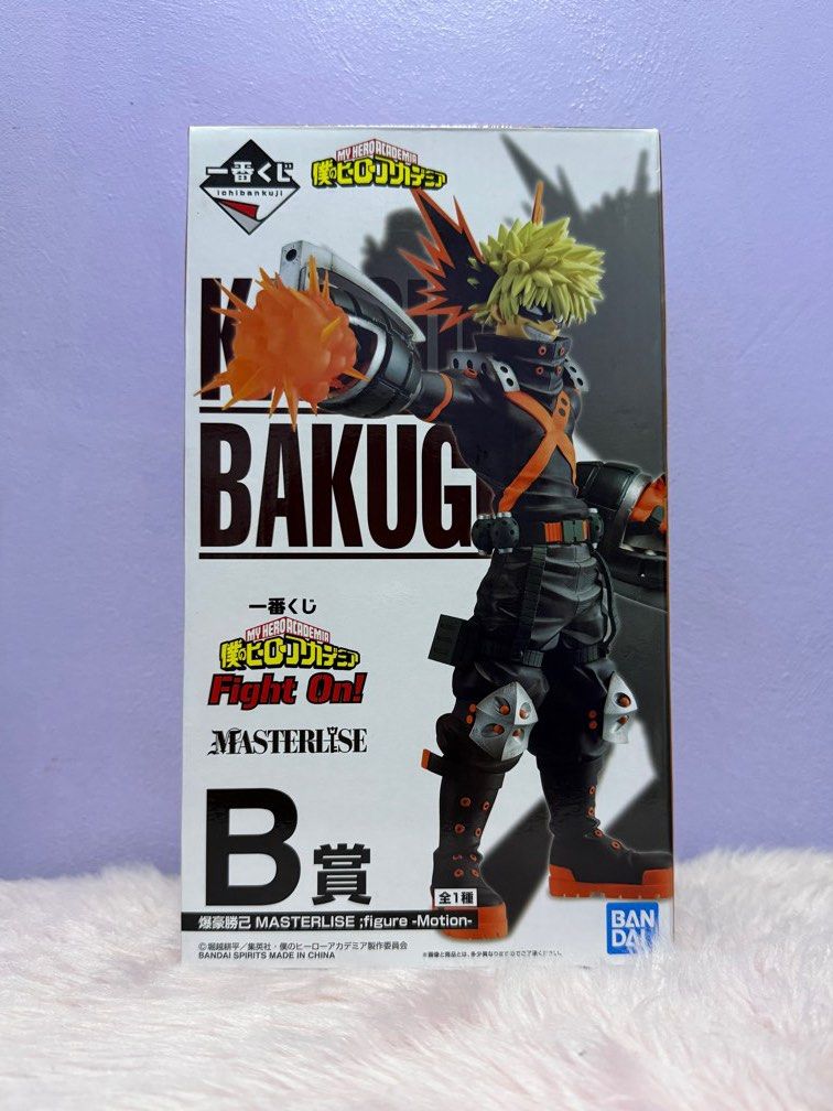 Bandai Spirits Masterlise Katsuki Bakugo (Category: Figurines & Statues) located in Quezon City. Submitted by Lyavable.shop (Listing ID 1365939471, Image 1). Description: Bought from Kumamoto Japan October 2024. 🇯🇵 Condition: 10/10, opened just to check item.