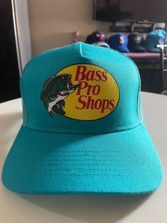Bass Pro Shops Mesh Trucker Cap - Aqua