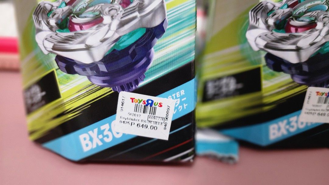 Beyblade BX 36 Whale Wavw (Category: Action & Battle Toys) located in Las Pinas. Submitted by cassiopeia0421 (Listing ID 1365946662, Image 3). Description: beyblade whale wave 500 each brand new sealed Bankee get 3 for 1300 only 2pcs >> Bx 36 - 03 1 pc >> Bx 36 - 02.