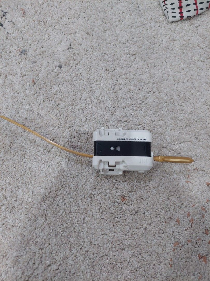 Beyblade X LeonClaw Launcher (Category: Action & Battle Toys) located in Quezon City. Submitted by rg_store (Listing ID 1365967876, Image 3). Description: has minor flaw near the ripcord insertion point. ,.