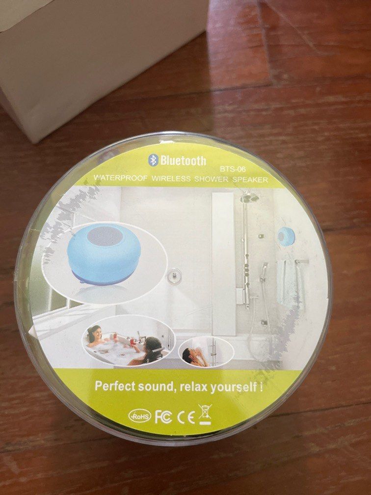 Bluetooth Waterproof Speaker from Kidzania (Category: Soundbars, Speakers & Amplifiers) located in Singapore. Submitted by zzzpepperzzz (Listing ID 1365874418, Image 3). Description: never opened and never used waterproof and can be used at pools and in the shower bluetooth connected .