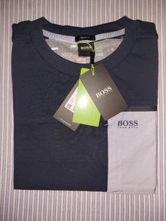 Boss Men's Tee 5 T-Shirt, Navy, Small