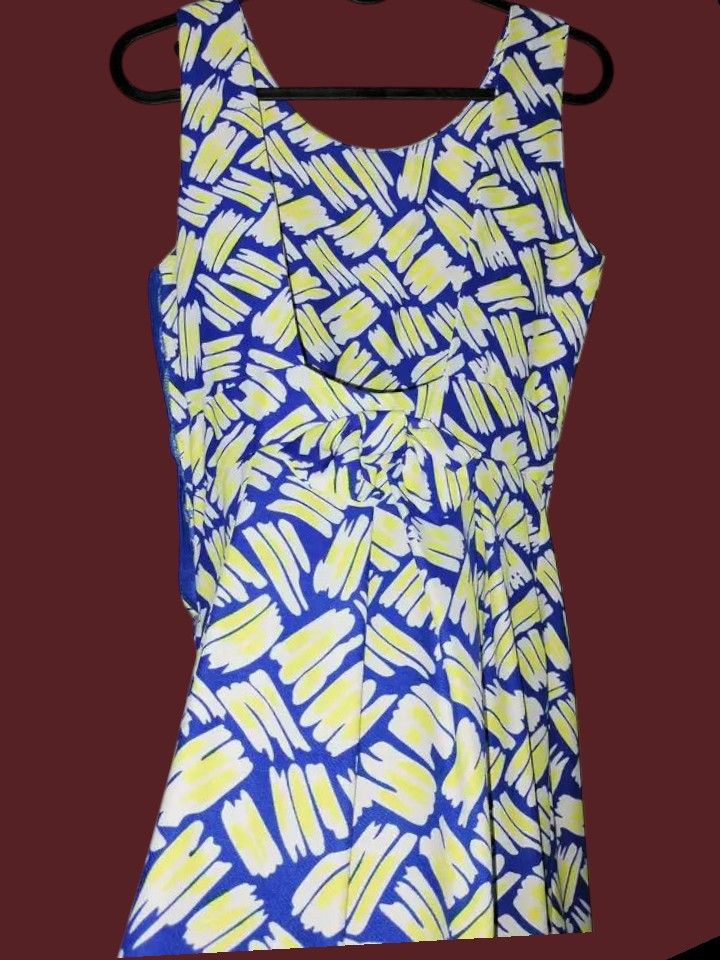 Casual Short Dress (Category: Dresses) located in Bulacan. Submitted by mrnnlyss (Listing ID 1365877139, Image 2). Description: Never Used ( stored only) 🔸Small to Medium 🔸Low with little ribbon at the back 🔸Side Zipper RFS: Decluttering ❗Payment first policy ❗No return, no exchange.