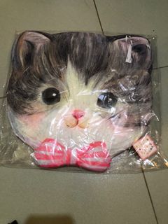 Cat head soft padded mat