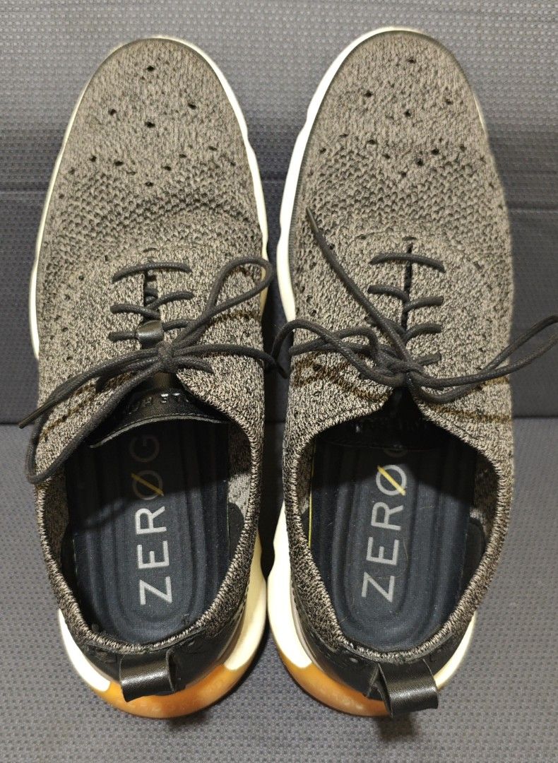 Cole Haan Zerogrand 4 Stitchlite Black Twisted Knit (Category: Casual Shoes) located in Manila. Submitted by cvsxmd (Listing ID 1365926475, Image 3). Description: Item in good condition Minor issue: tongue loop stitch broke off (please see picture) and can be re stitched or even left as is (pic #6) Original box included Please see all pics to check current condition.