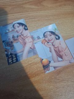 Dahyun trading cards